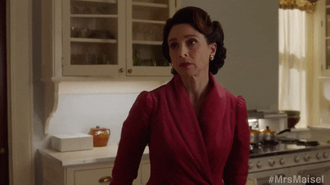 marin hinkle rose weissman GIF by The Marvelous Mrs. Maisel