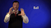 sign language ball GIF by Sign with Robert