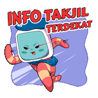 Run Ramadan Sticker by Fun Cican