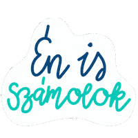 Calligraphy Magyargif Sticker