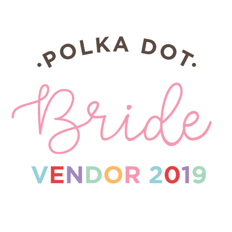 Wedding Sticker by Polka Dot Bride