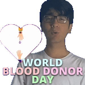 Blood Donation Sticker