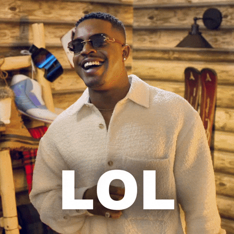 Stephan James Lol GIF by GIPHY IRL