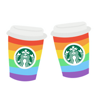 Pride Sticker by StarbucksChile