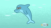 #supersimplelearning #supersimpleabcs #dolphin #cute GIF by Super Simple