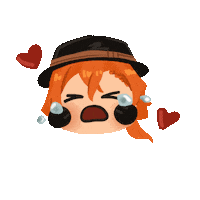 Happy Tears Love Sticker