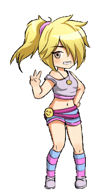 Lunime girl cool life rock Sticker