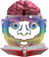 3D Mind Blown Sticker by Amazon Books