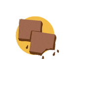 Sun Chocolate Sticker by MtElephant