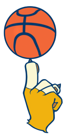 Basketball Spinning Sticker by East Texas A&M University