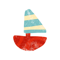 thisisteeandmo kids monkey boat toddler Sticker