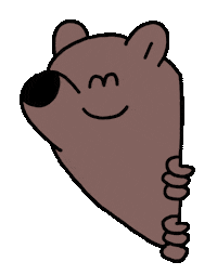 Bear Sticker by CsaK