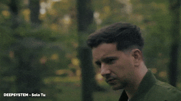 misterious man looking