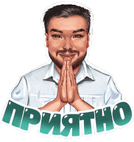 Pleased Doctor Sticker by Oleg Shadskiy