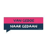 Gedoe Sticker by DOE Support