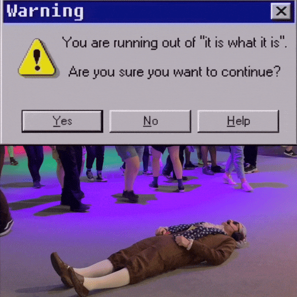 Sad It Is What It Is GIF