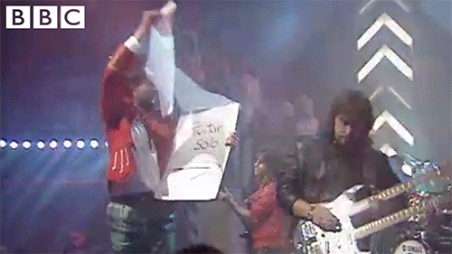 presenting top of the pops GIF by BBC