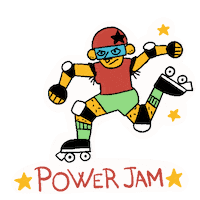 Mion_Mion girlpower roller rollerderby mionmion Sticker