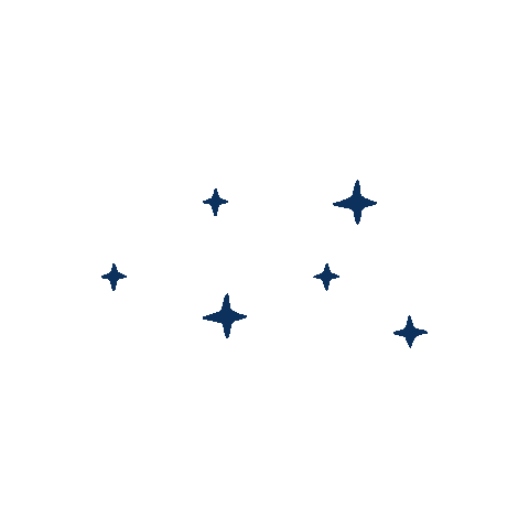 Night Stars Sticker by Bensons For Beds