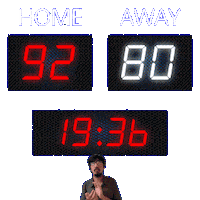 80 Away Sticker
