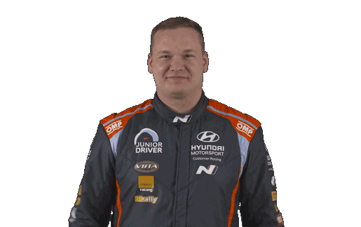 Hyundai Codriver Sticker by FIA World Rally Championship