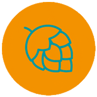 gbraeu beer vegan tree bier Sticker