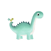 MrsMintDesign dinosaur dino dinosaurier mrsmintdesign Sticker