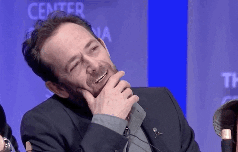 luke perry thinking GIF by The Paley Center for Media