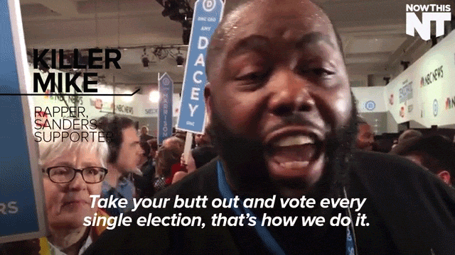 voting run the jewels GIF by NowThis 