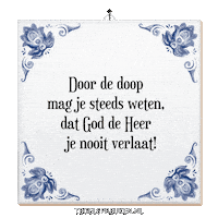 Hoop Spreuk Sticker by Tegelspreuken.nl