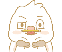 Bunny 看 Sticker by EVANS艾特兔