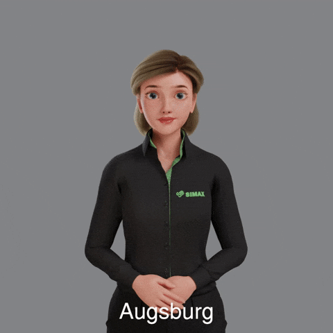 Avatar Gebärdensprache GIF by Sign Time - SiMAX
