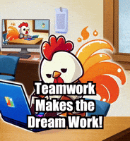 Teamwork Makes The Dream Work Technology GIF by Zorooster