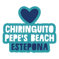 Playa Vacaciones Sticker by Chiringuito Pepe's Beach