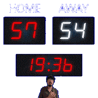 54 Away Sticker
