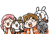 Bunny Rabbit Sticker by off60