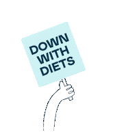 secondnature second nature anti diet fad diets anti fad diet Sticker
