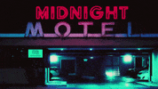 MarsRecordings stay staycation motel neons GIF