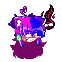 o0berry0o sad upset berry berry angel Sticker