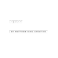 MKCreative mkc matthew king creative mk creative new work white Sticker