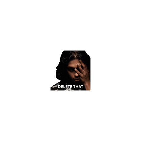 Erase It Delete That Sticker by Ashwin Gane