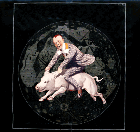 flying pig moon GIF by Scorpion Dagger