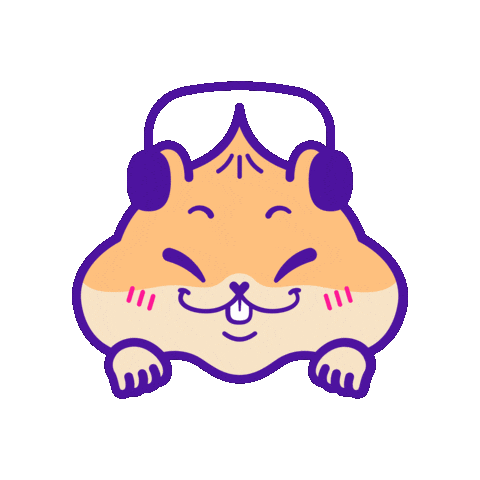 Hamster Kookoo Sticker