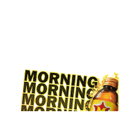 Happy Good Morning Sticker by M-150 USA