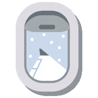 Travel Snow Sticker by berlinairport