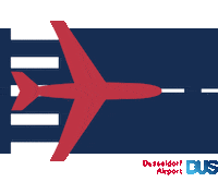 Travel Arrival Sticker by dusairport
