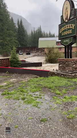 Visitor Documents Escape From Yellowstone-Area Flooding