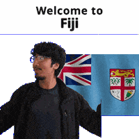 Welcome To Fiji Sticker