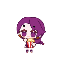 Watch Popcorn Sticker