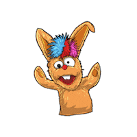 Bunny Rabbit Sticker by Mr. Goodstuff